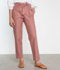 Picture of SERGIO MUTED PAPERBAG COTTON TROUSERS